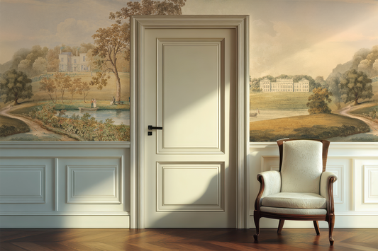 Agatha - Vintage Victorian Country Garden Wallpaper Mural