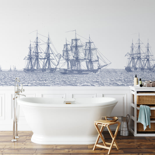 Nelson - Nautical Sailing Ship Wallpaper Mural