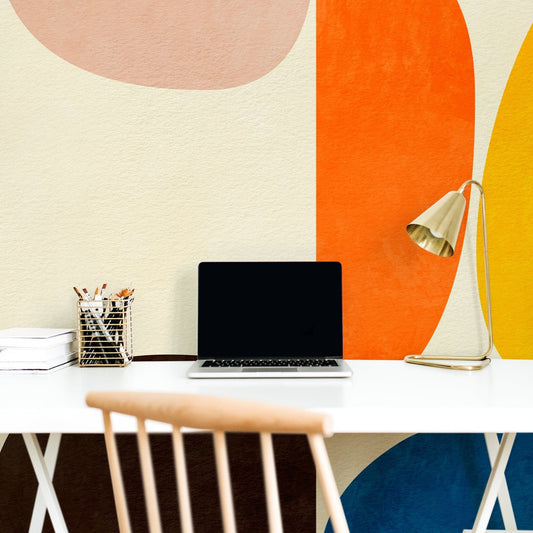 Emma Study with Laptop and Lampshade