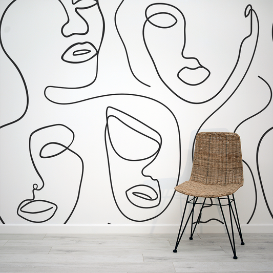 Robyn with a Rattan Chair