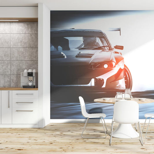 Shkon - Drift Car Tyre Smoke Wallpaper Mural