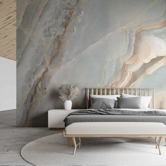 Handess wallpaper mural in a bedroom | WallpaperMural.com