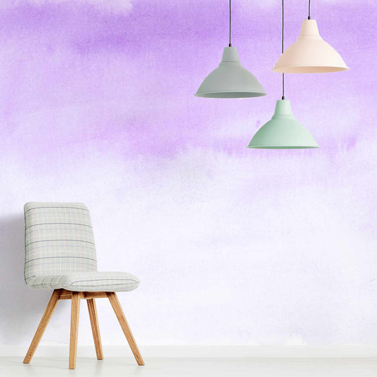 Homates wallpaper mural with a chair in front | WallpaperMural.com