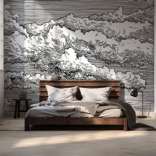 Black and White Wallpaper: Timeless Monochrome Ideas