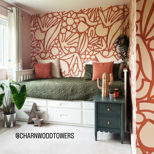 Orange Wallpaper & Wall Mural