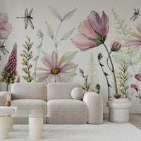 Floral Wallpaper & Wall Murals