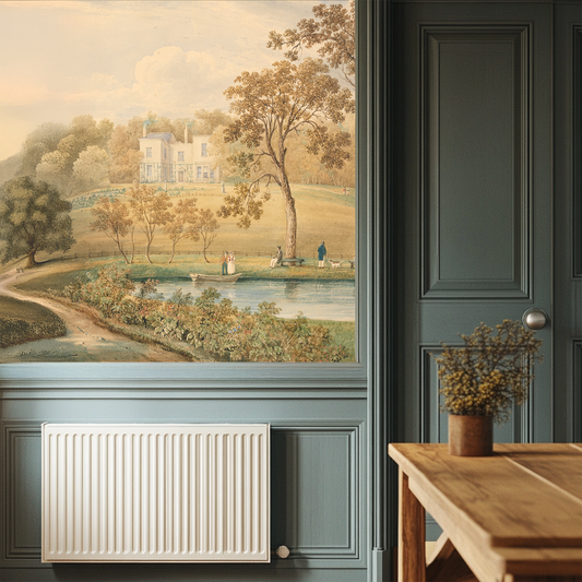 Agatha - Vintage Victorian Country Garden Wallpaper Mural