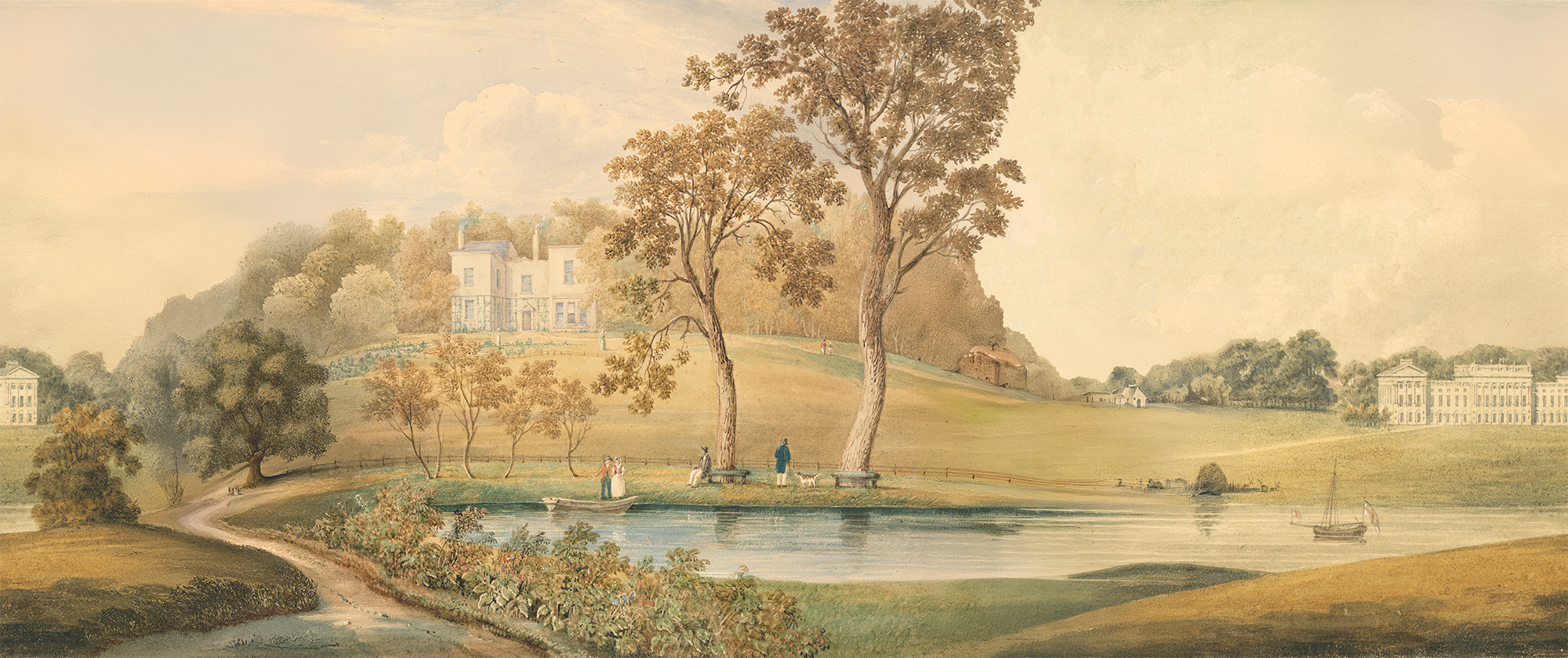 Agatha - Vintage Victorian Country Garden Wallpaper Mural