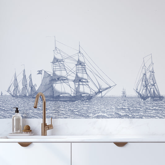 Nelson - Nautical Sailing Ship Wallpaper Mural