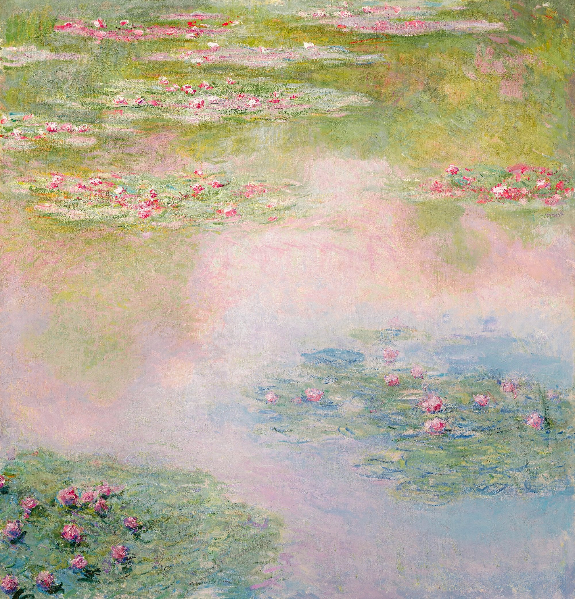 Lily_Pond_Wallpaper_Mural_Artwork