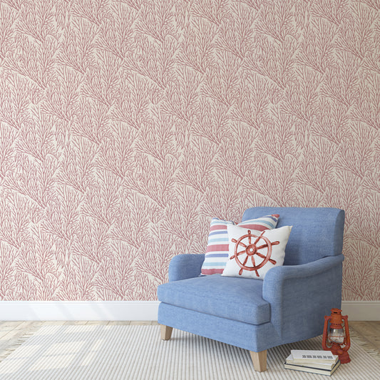 Dune - Mauve Coral Wallpaper Mural