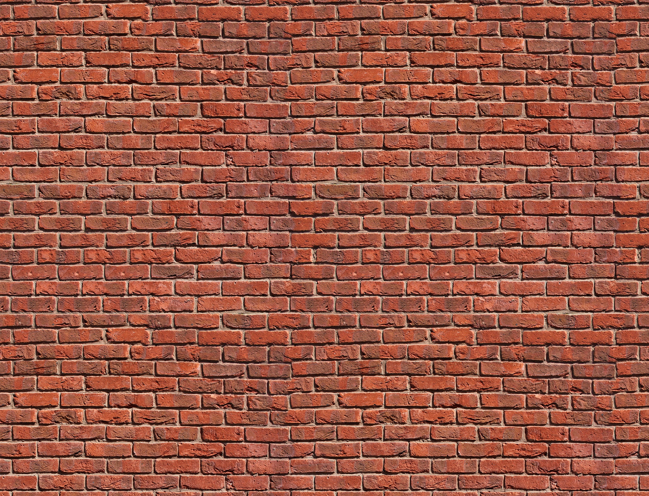 Murus Red Brick Wall Effect Wallpaper Mural Full Panoramic Artwork