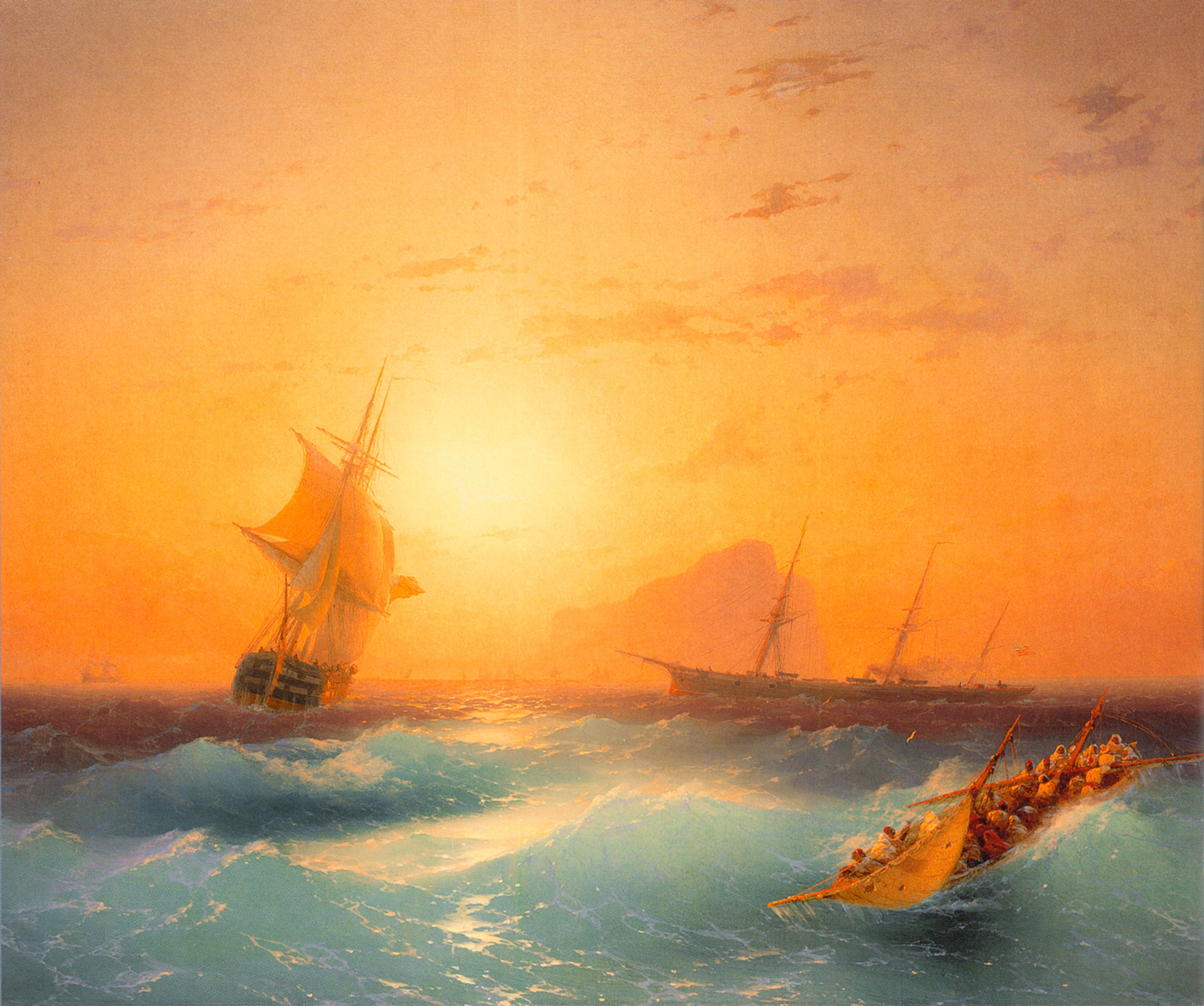 Sunset_Sail_Wallpaper_Mural_Artwork