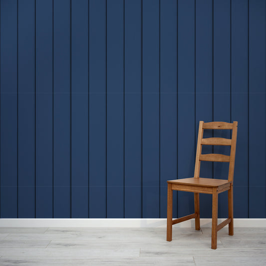 Timber Elegance Navy In Room With Wooden Chair