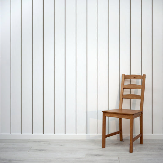 Timber Elegance White In Room With Wooden Chair