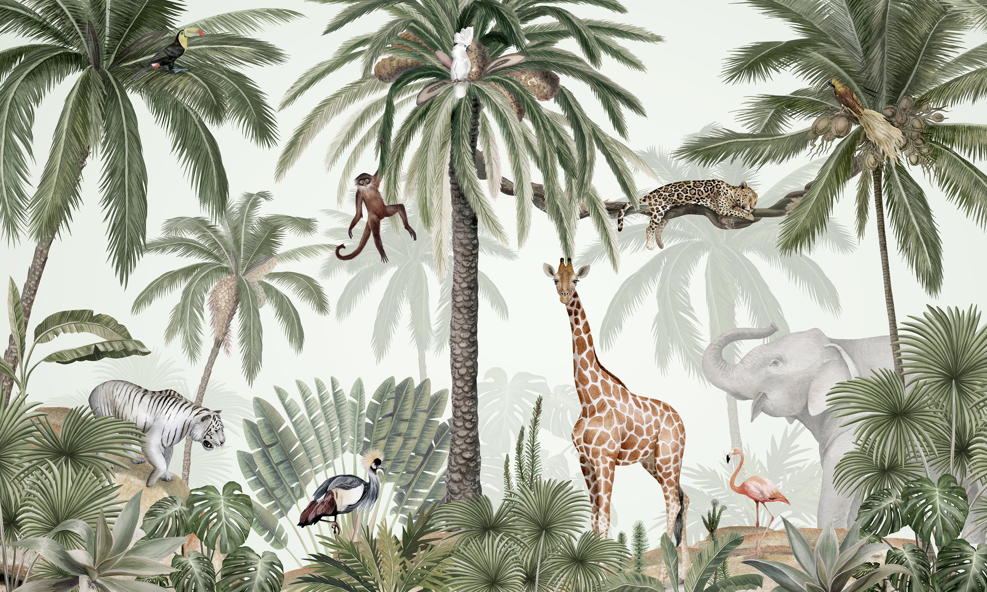 Tropical_Jive_Wallpaper_Mural_Artwork